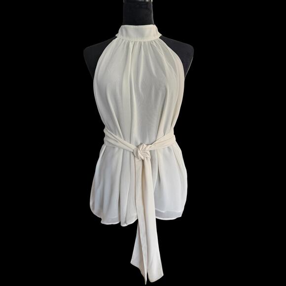 Express Tops - Express top sleeveless blouse summer wear work casual attire